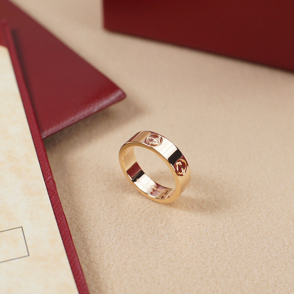 [OrnoraJewelry]LOVE RING 5.5MM NO DIAMOND