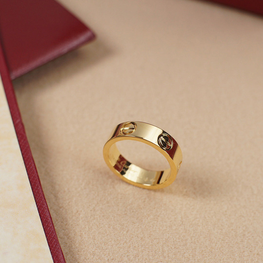 [OrnoraJewelry]LOVE RING 5.5MM NO DIAMOND