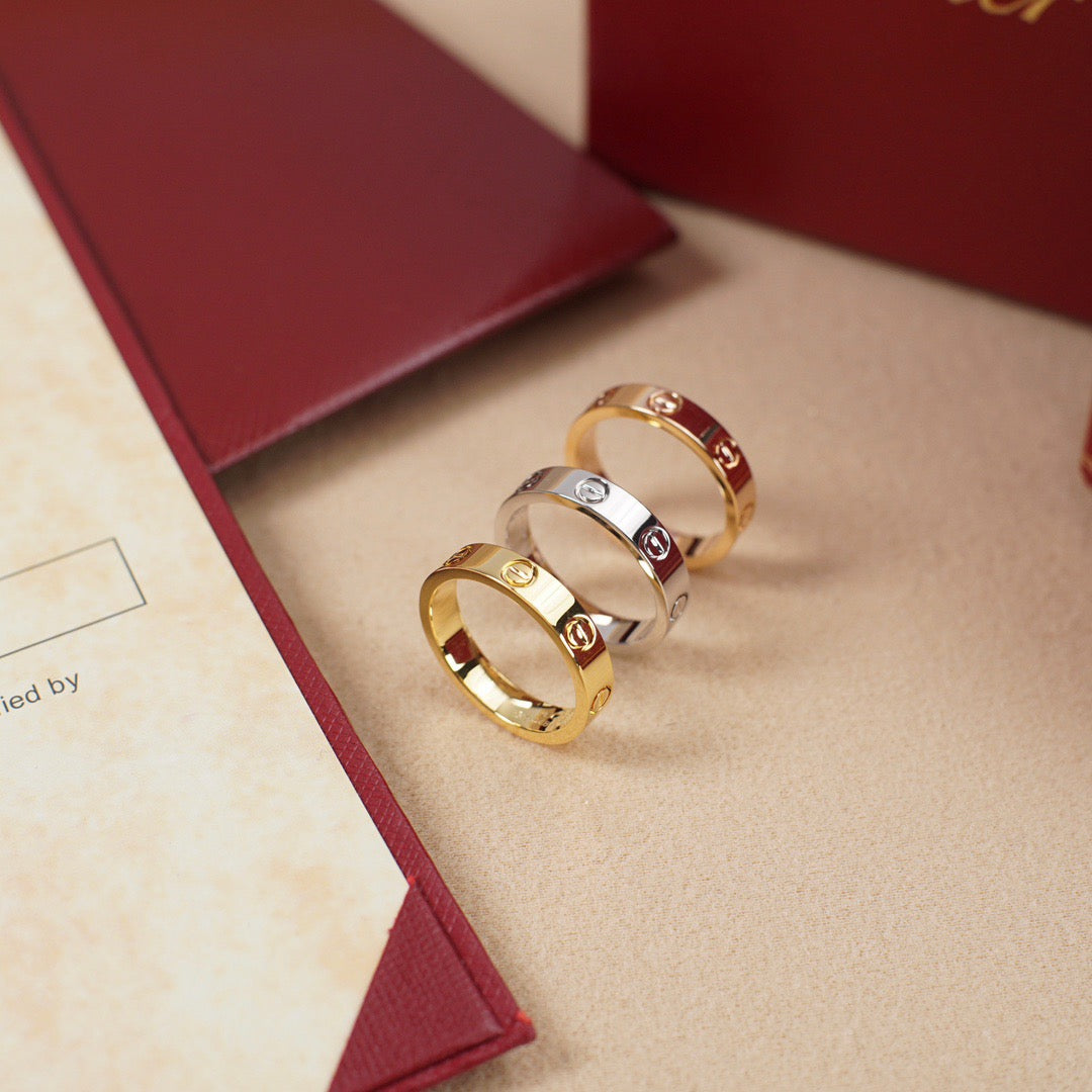 [OrnoraJewelry]LOVE RING 3.6 MM NO DIAMOND