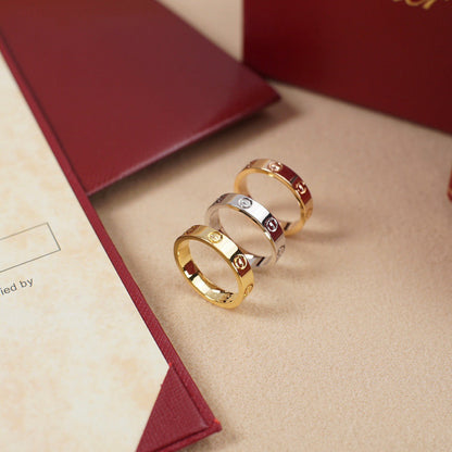 [OrnoraJewelry]LOVE RING 3.6 MM NO DIAMOND
