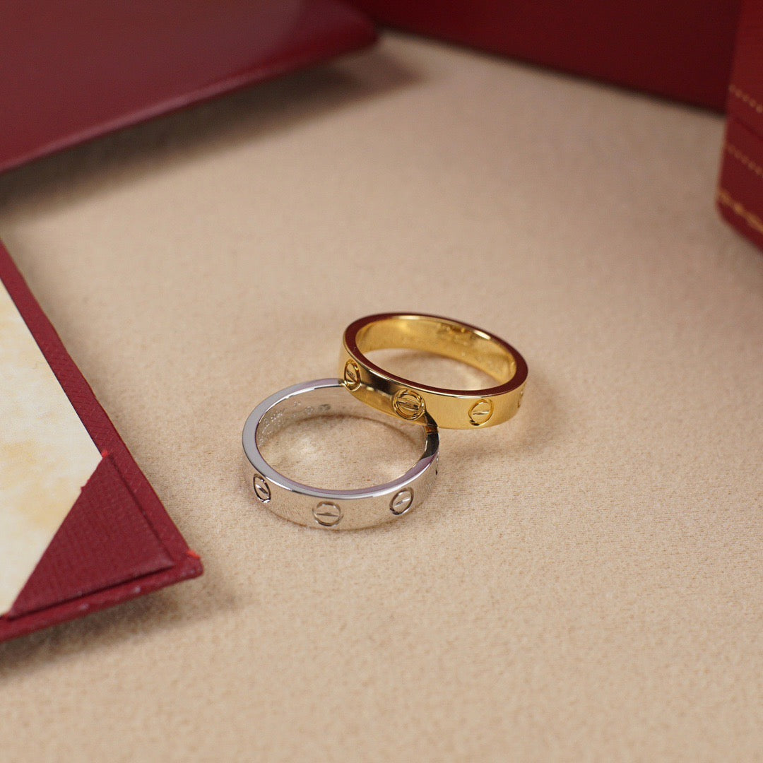 [OrnoraJewelry]LOVE RING 3.6 MM NO DIAMOND