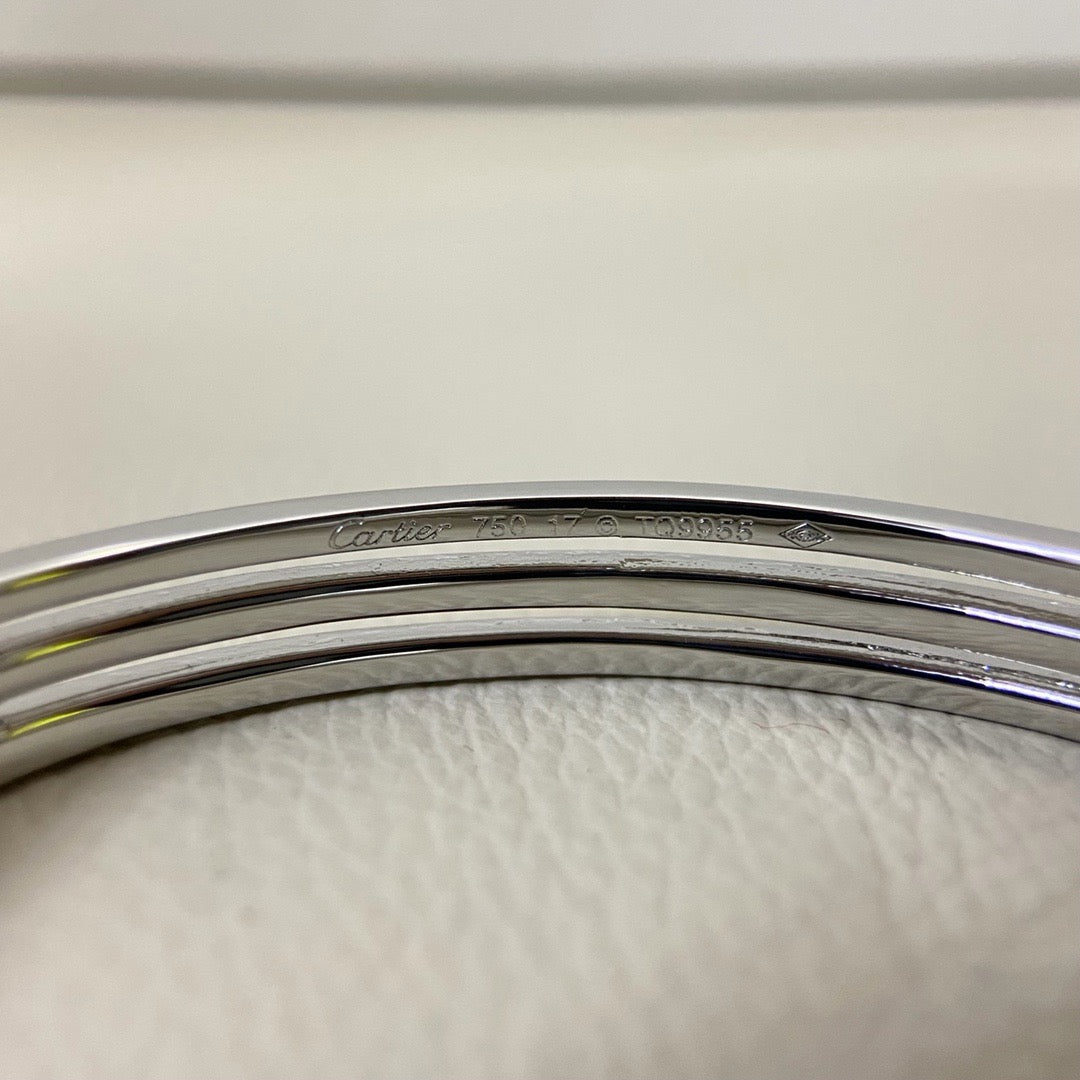 [OrnoraJewelry]ETINCELLE HALF-PAVED DIAMOND BRACELET