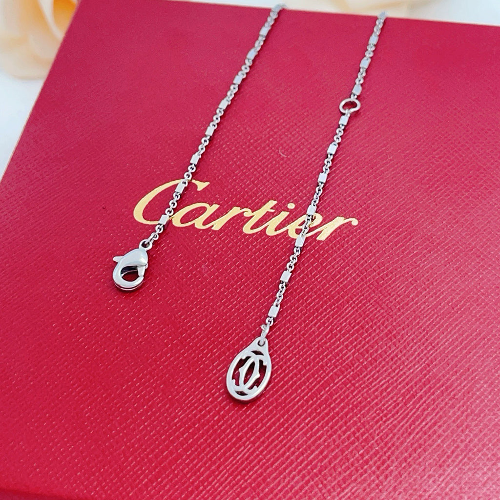 [OrnoraJewelry]PANTHERE FULL DIAMOND NECKLACE