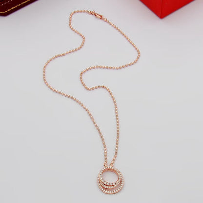 [OrnoraJewelry]ETINCELLE  FULL DIAMOND NECKLACE