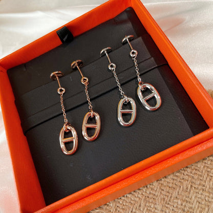 [OrnoraJewelry]CHAINE TASSEL EARRINGS