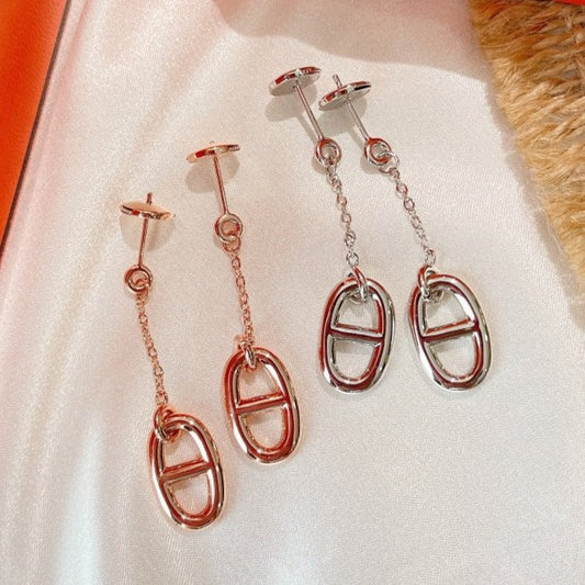 [OrnoraJewelry]CHAINE TASSEL EARRINGS