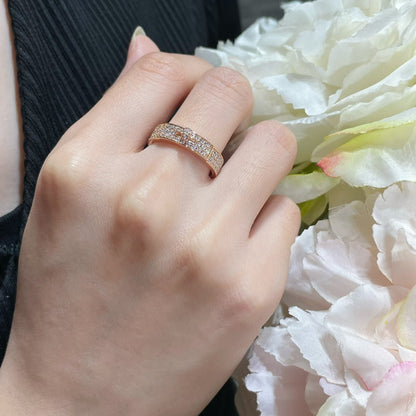 [OrnoraJewelry]KELLY PINK GOLD DIAMOND RING