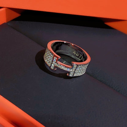 [OrnoraJewelry]H RING FULL DIAMOND