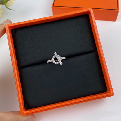 [OrnoraJewelry]ECHAPPEE RING SILVER DIAMOND