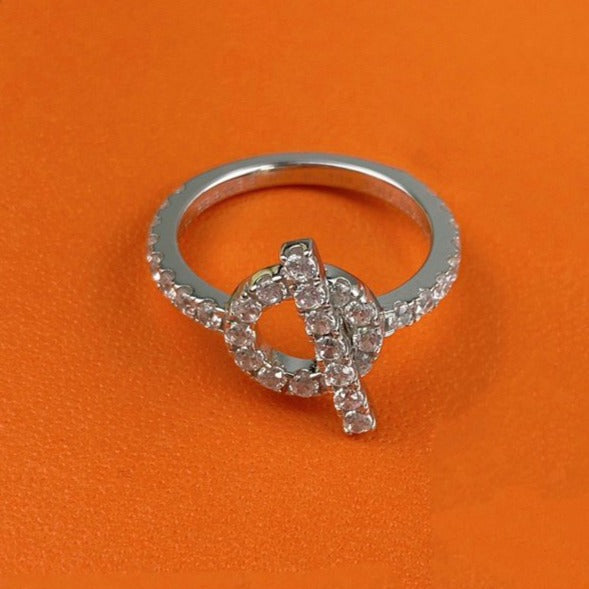[OrnoraJewelry]ECHAPPEE RING SILVER DIAMOND