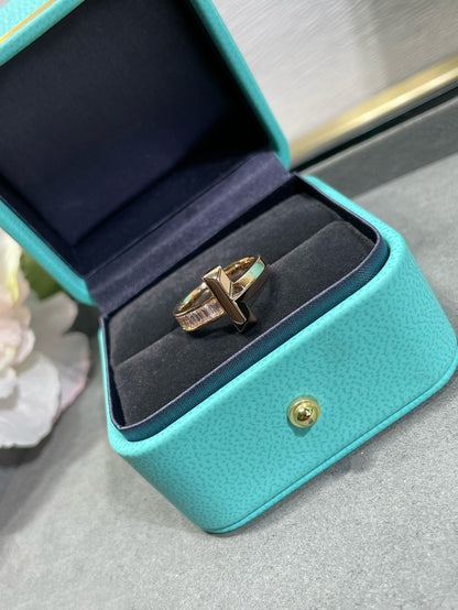 [Ornora Jewelry]T1 WIDE 4.5MM DIAMOND RING