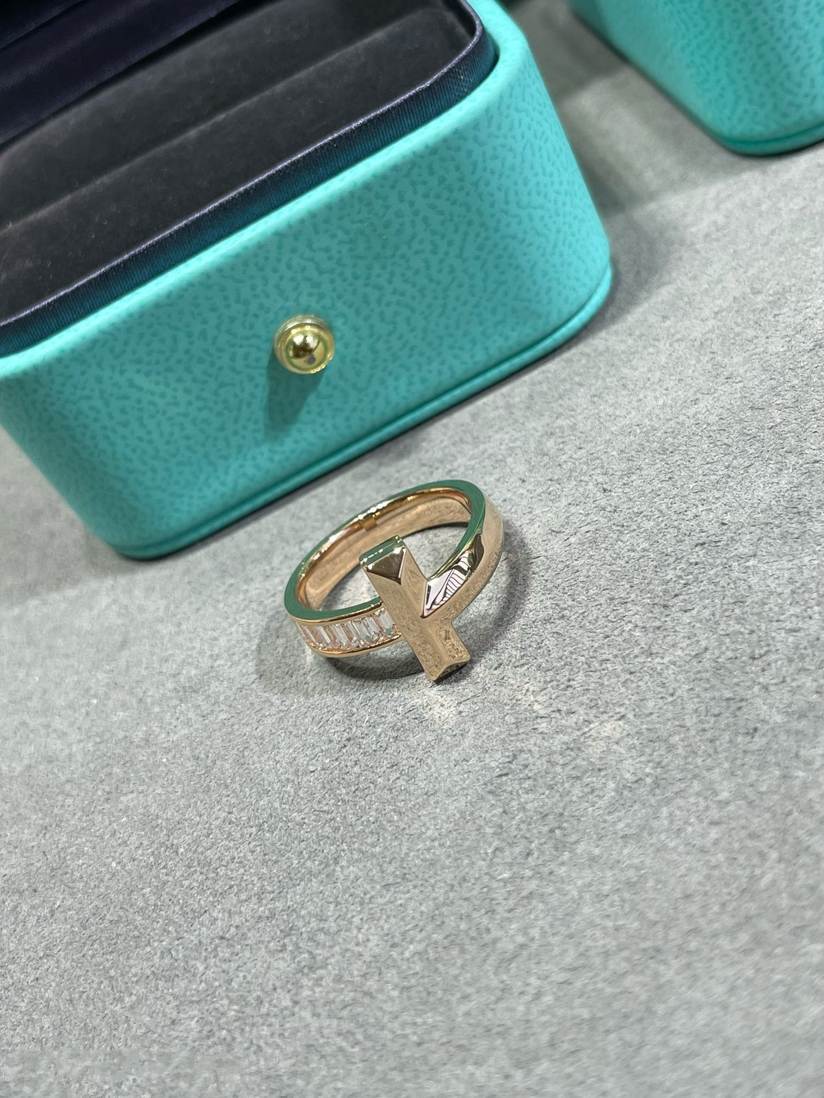 [Ornora Jewelry]T1 WIDE 4.5MM DIAMOND RING