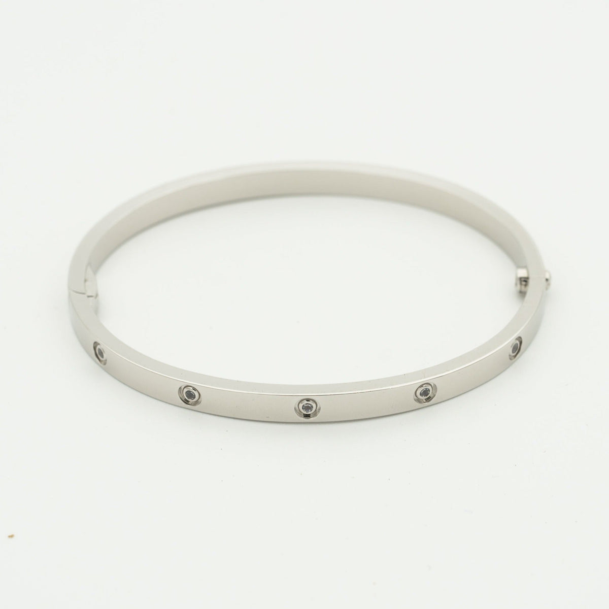 [OrnoraJewelry]LOVE BRACELET 3.65MM 10 DIAMONDS