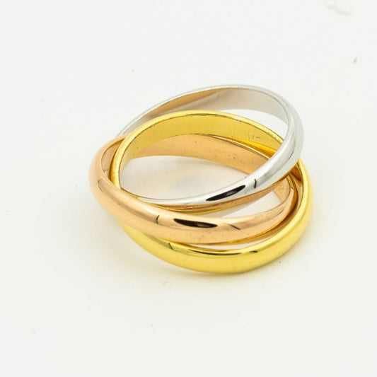 [OrnoraJewelry Jewelry]TRINITY RING GOLD PINK GOLD SILVER