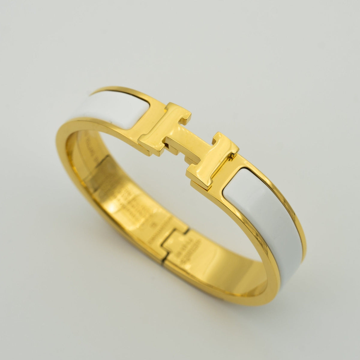 [OrnoraJewelry]H WHITE BRACELET