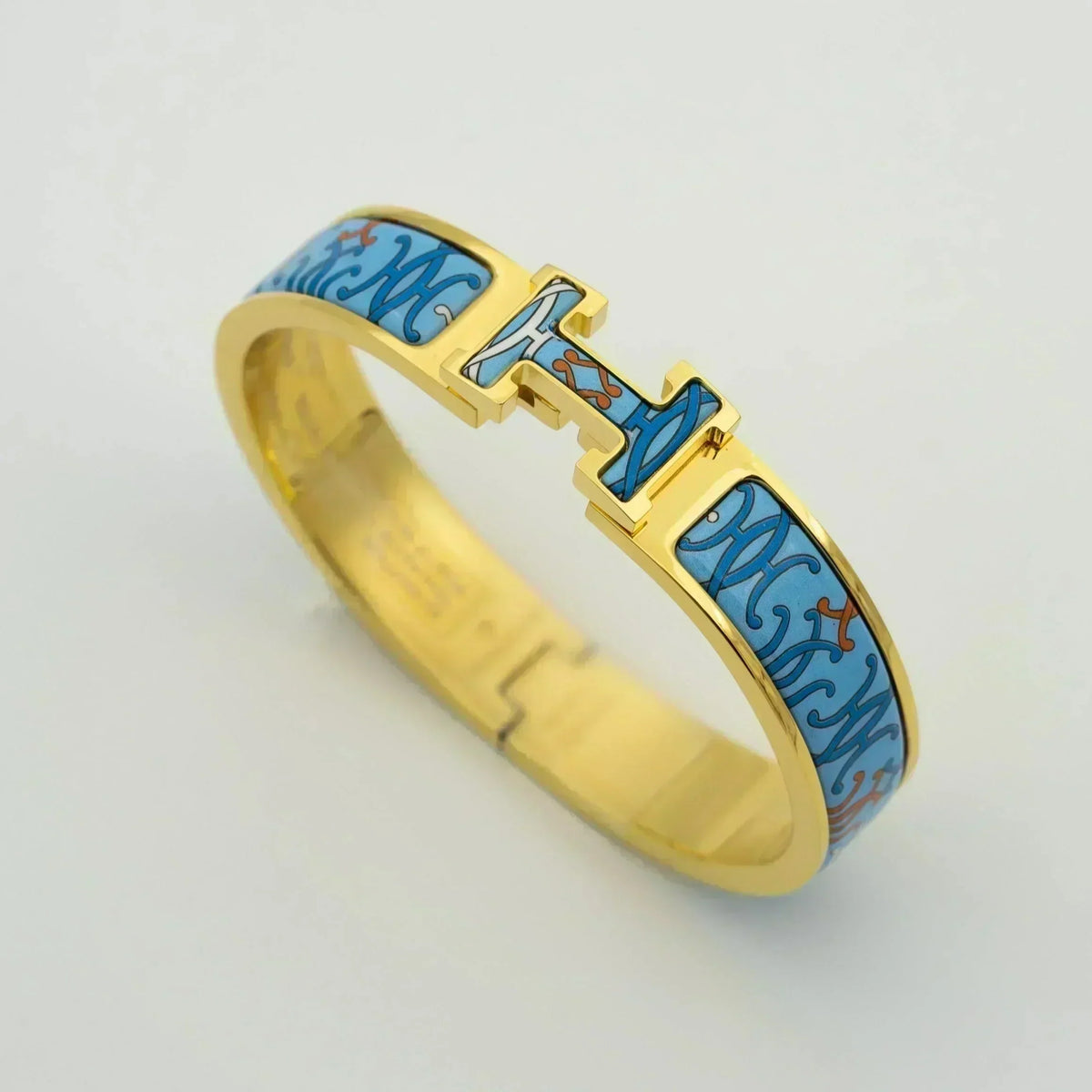 [OrnoraJewelry]H BRACELET BLUE MULTICOLOR