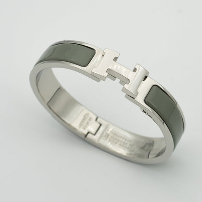 [OrnoraJewelry]H BRACELET BLUE GREEN 12MM