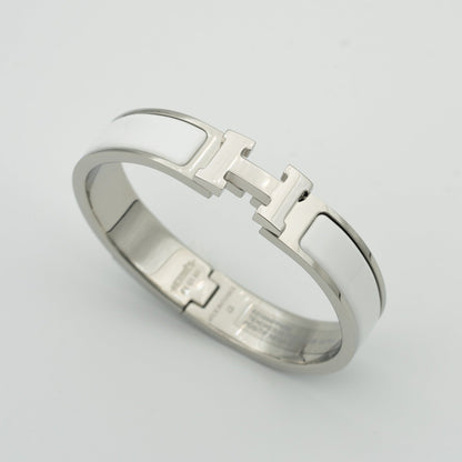 [OrnoraJewelry]H WHITE BRACELET