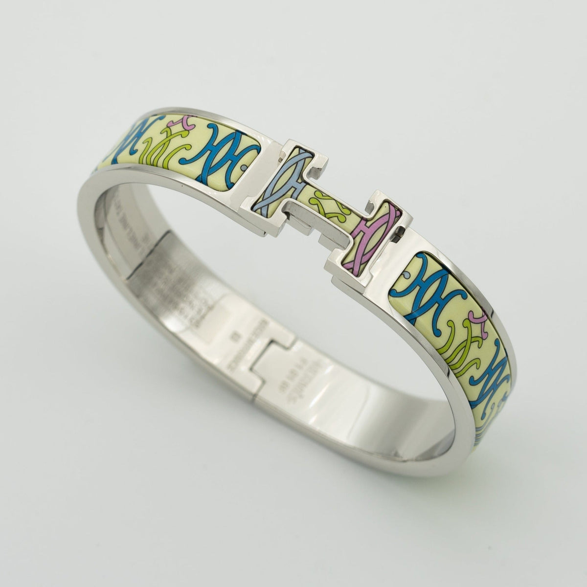 [OrnoraJewelry]H BRACELET BEIGE MULTICOLOR