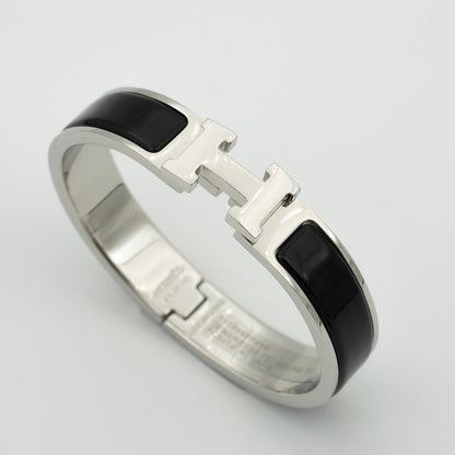 [OrnoraJewelry]H BLACK BRACELET