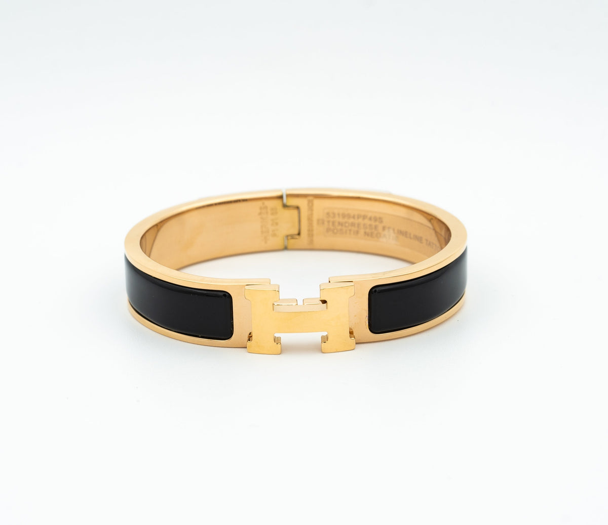 [OrnoraJewelry]H BLACK BRACELET