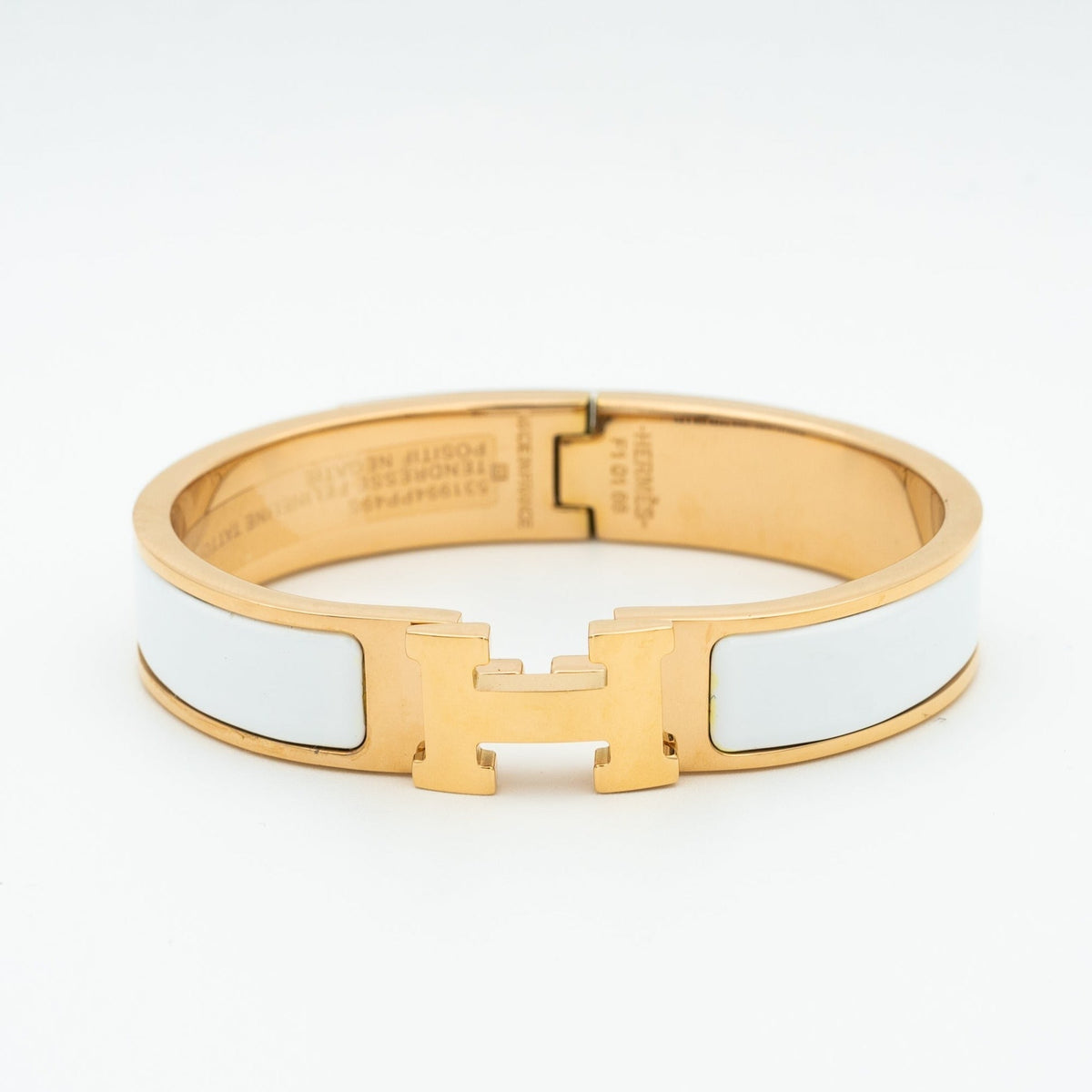 [OrnoraJewelry]H WHITE BRACELET