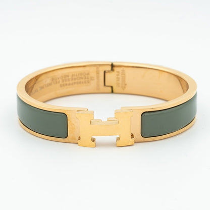 [OrnoraJewelry]H BRACELET BLUE GREEN 12MM