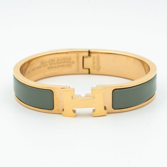 [OrnoraJewelry]H BRACELET BLUE GREEN 12MM