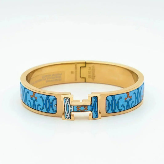 [OrnoraJewelry]H BRACELET BLUE MULTICOLOR
