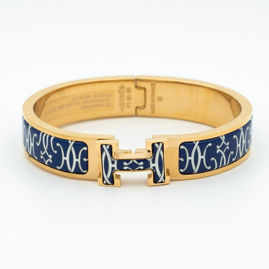 [OrnoraJewelry]H BRACELET BLACK MULTICOLOR