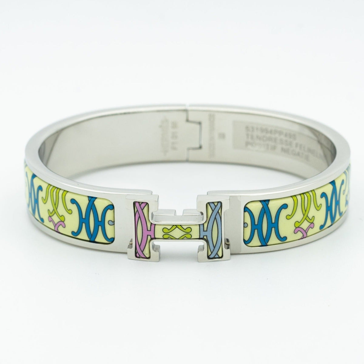 [OrnoraJewelry]H BRACELET BEIGE MULTICOLOR