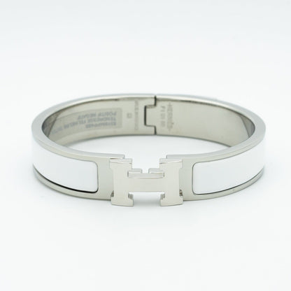 [OrnoraJewelry]H WHITE BRACELET