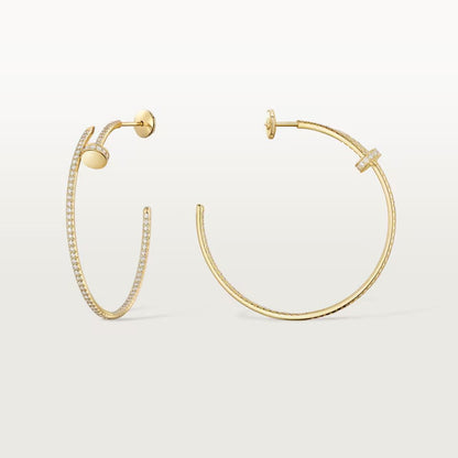 [OrnoraJewelry]JUSTE FULL DIAMOND LARGE EARRINGS