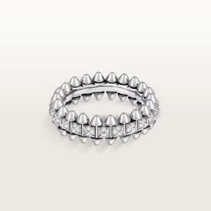 [OrnoraJewelry]CLASH 6.4MM SMALL FULL DIAMOND RING