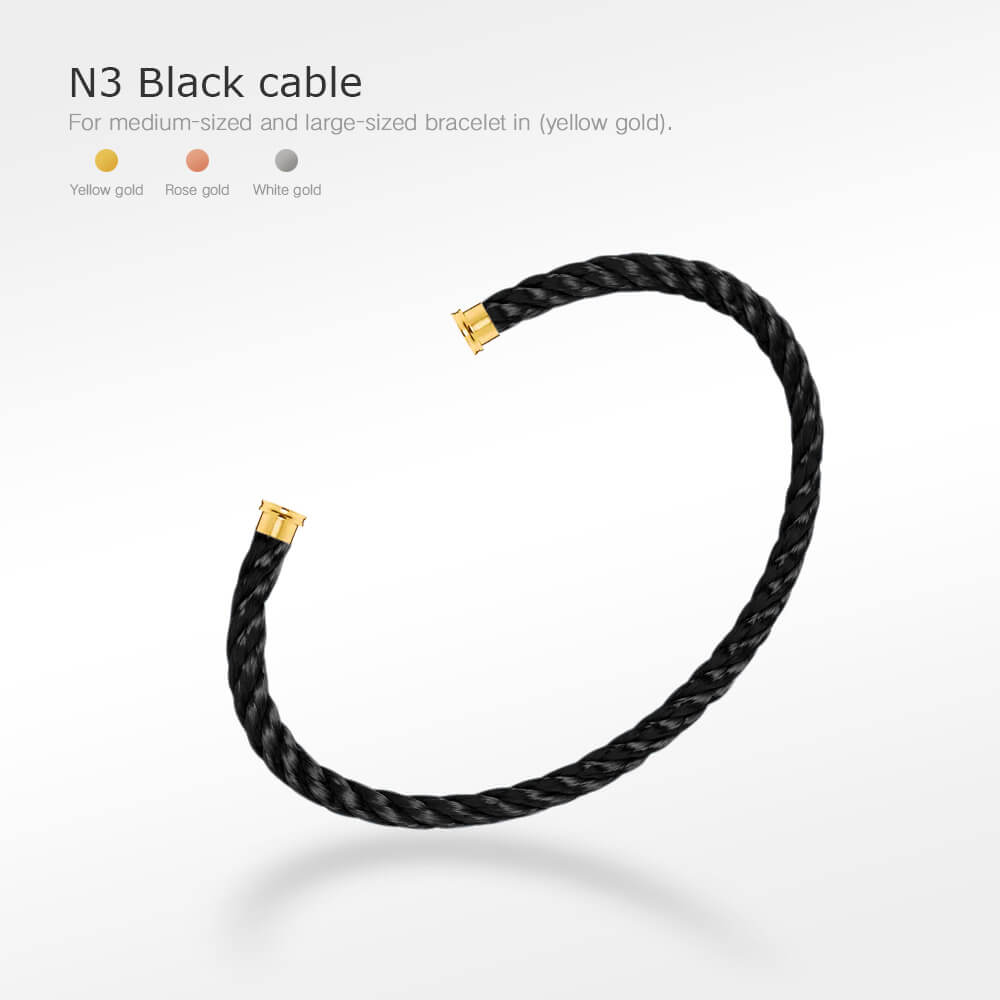 [OrnoraJewelry]FORCE SERIES BRACELET CABLES 50 CHOICES (DIY SELECTION)