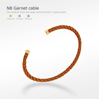 [OrnoraJewelry]FORCE SERIES BRACELET CABLES 50 CHOICES (DIY SELECTION)