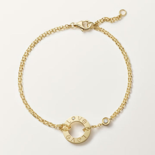 [OrnoraJewelry]LOVE BRACELET 2 DIAMOND