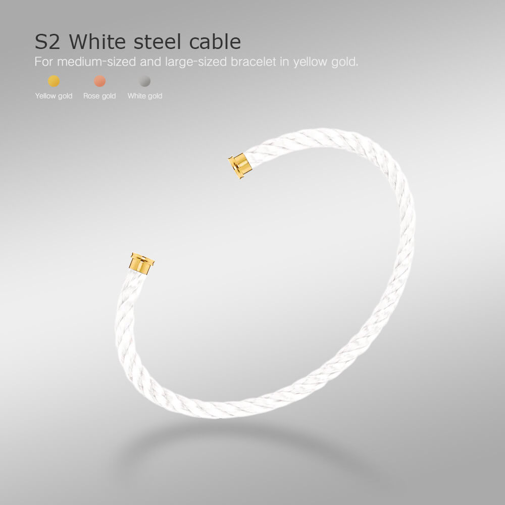 [OrnoraJewelry]FORCE SERIES BRACELET CABLES 50 CHOICES (DIY SELECTION)