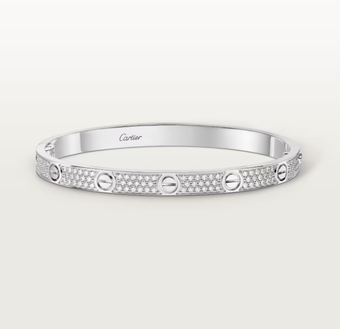[OrnoraJewelry]NEW-LOVE-4.8MM-Width Diamond-Studded Bracelet
