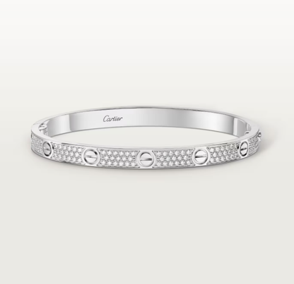 [OrnoraJewelry]NEW-LOVE-4.8MM-Width Diamond-Studded Bracelet
