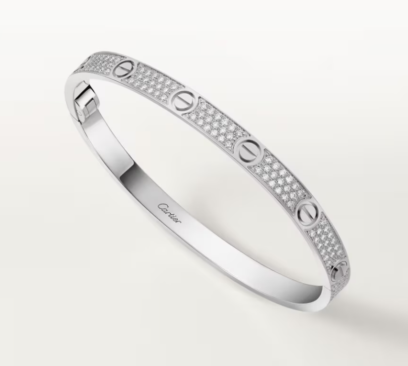 [OrnoraJewelry]NEW-LOVE-4.8MM-Width Diamond-Studded Bracelet