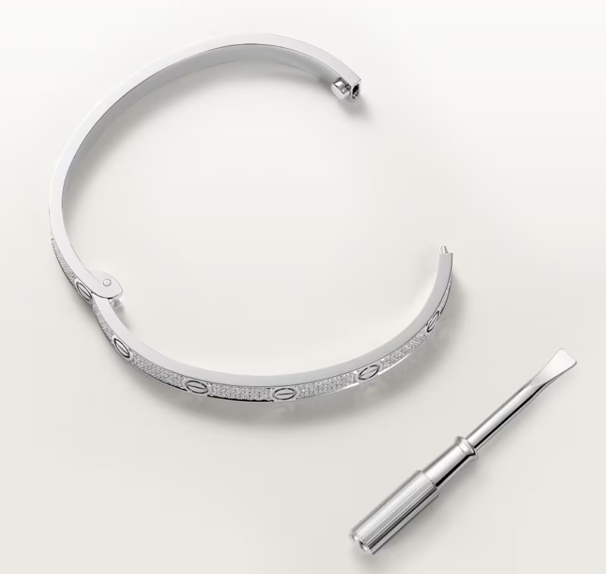 [OrnoraJewelry]NEW-LOVE-4.8MM-Width Diamond-Studded Bracelet