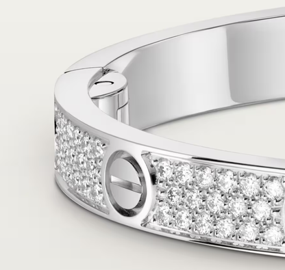 [OrnoraJewelry]NEW-LOVE-4.8MM-Width Diamond-Studded Bracelet