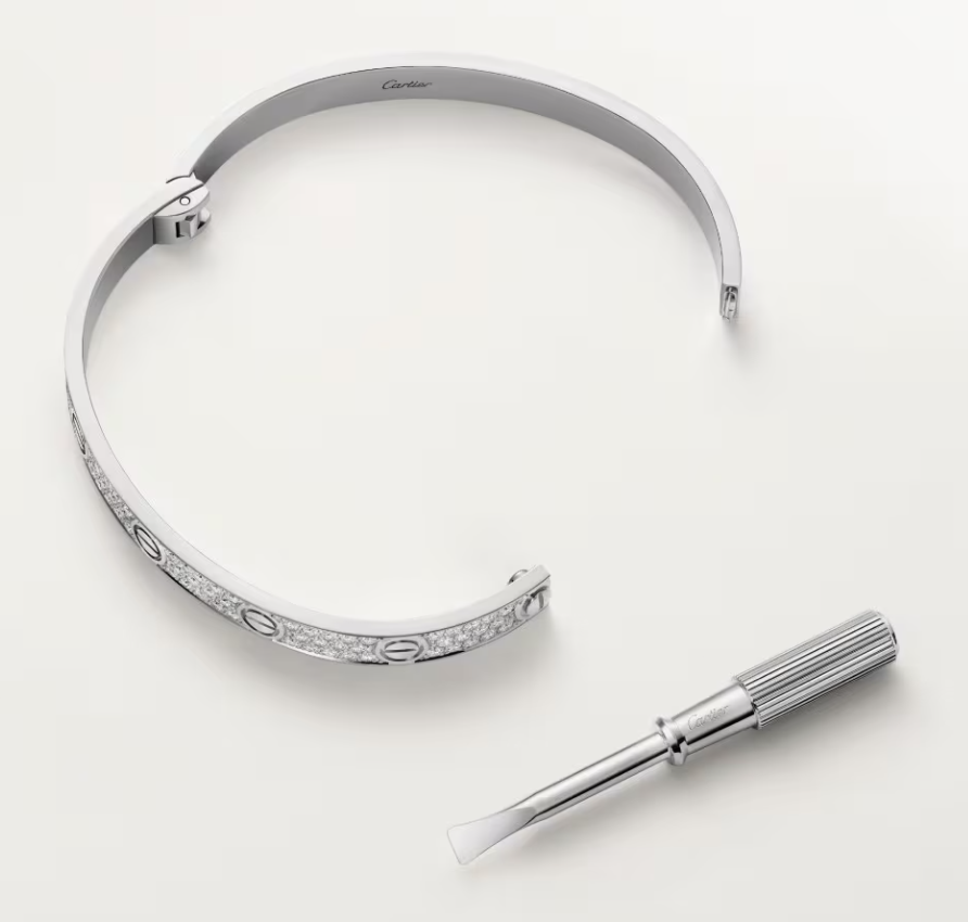 [OrnoraJewelry]NEW-LOVE-6.1MM-Width Diamond-Studded Bracelet