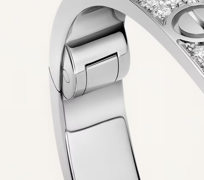 [OrnoraJewelry]NEW-LOVE-6.1MM-Width Diamond-Studded Bracelet