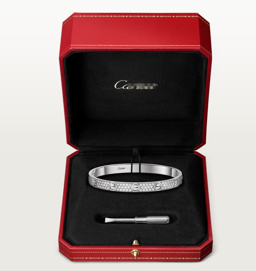 [OrnoraJewelry]NEW-LOVE-6.1MM-Width Diamond-Studded Bracelet