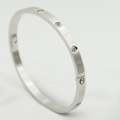 [OrnoraJewelry]LOVE BRACELET 3.65MM 10 DIAMONDS