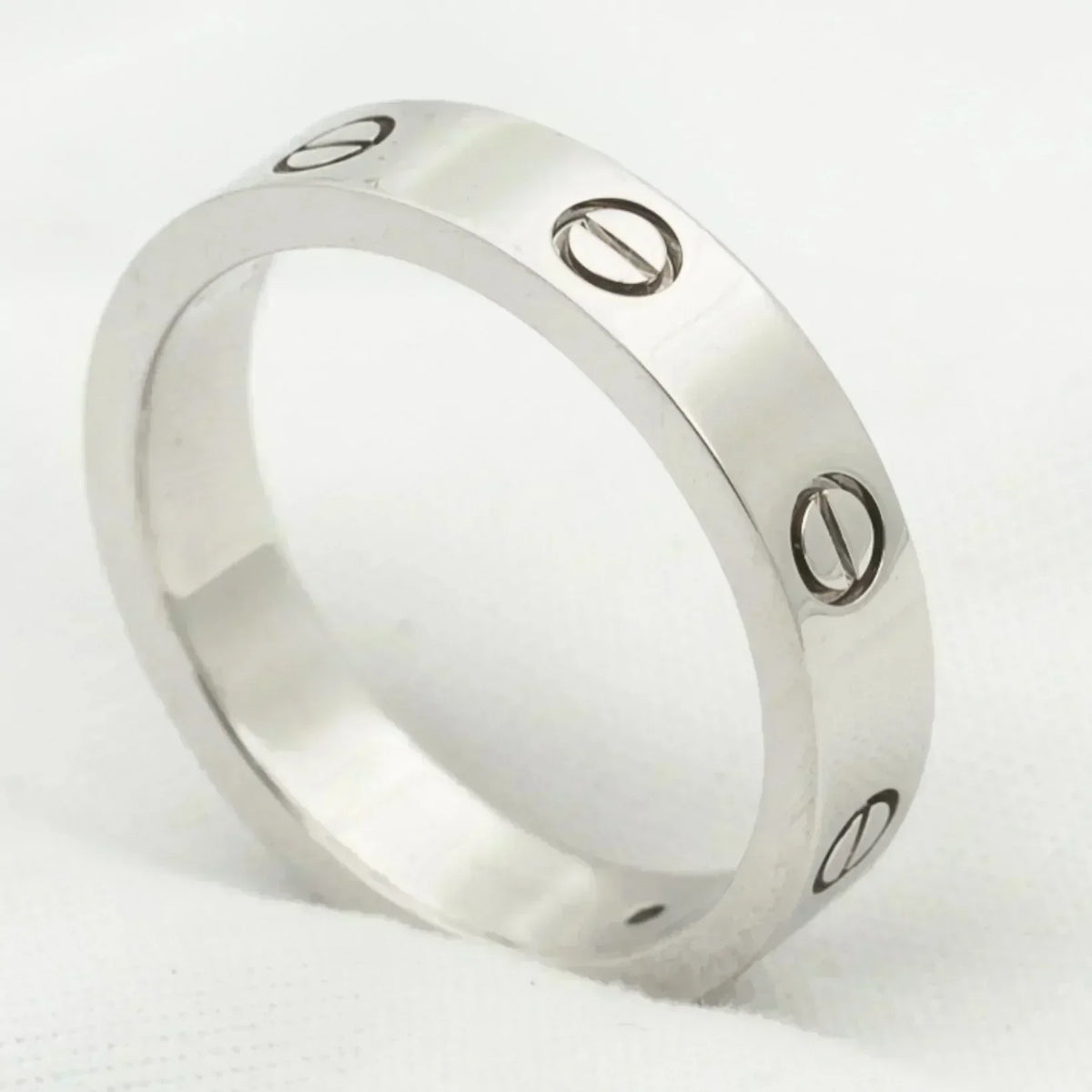 [OrnoraJewelry]LOVE RING 4MM 1 DIAMOND SILVER