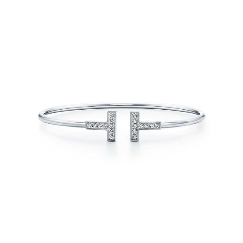[Ornora Jewelry]T BRACELET 1.8MM DIAMOND SILVER