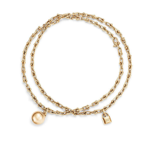 [Ornora Jewelry]HARDWEAR WRAP NECKLACE